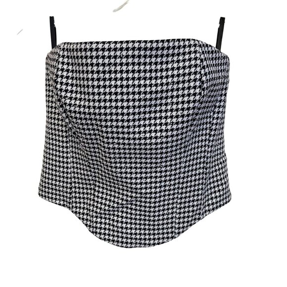 Majorelle Jacket Dress & Corset 2 Piece Set Houndstooth Sz Small NWOT - Picture 5 of 7